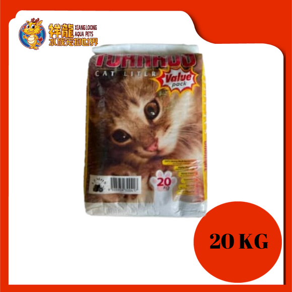 TORNADO CAT LITTER 20KG [LEMON]