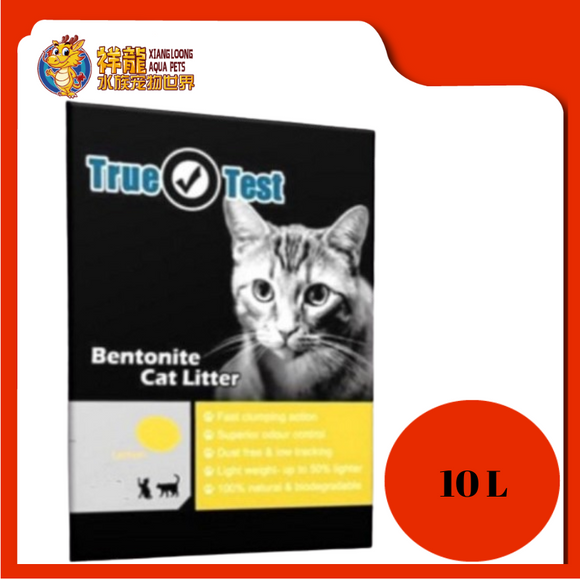 TRUE TEST CAT LITTER 10L [LEMON]