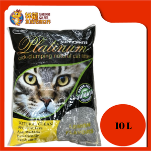 PLATINUM CAT LITTER 10L [LEMON]