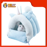 SLEEPING POUCH BLUE/PINK [UNICORN] 11X11X10CM