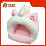 SLEEPING POUCH BLUE/PINK [UNICORN] 11X11X10CM