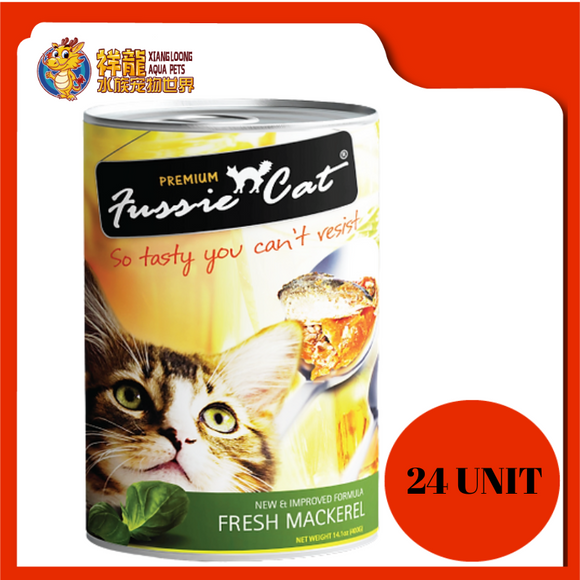 FUSSIE CAT FRESH MACKEREL 400G (RM4.85 X 24 UNIT)