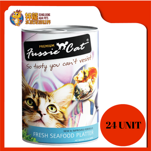 FUSSIE CAT FRESH SEAFOOD PLATTER 400G (RM4.85 X 24 UNIT)
