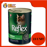 REFLEX PLUS KITTEN CHICKEN 400G X 24 UNIT