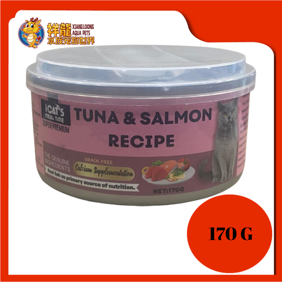 I CAT'S TUNA & SALMON 170G