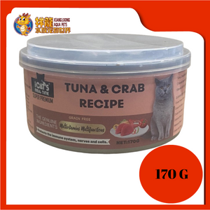 I CAT'S TUNA & CRAB 170G