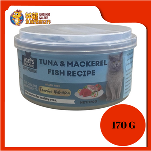 I CAT'S TUNA & MACKEREL 170G