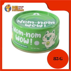 NOM NOM WOW [CHICKEN & CAT GRASS] 85G