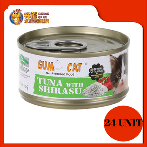 SUMO PREMIUM TUNA & SHIRASU 80G X 24UNIT