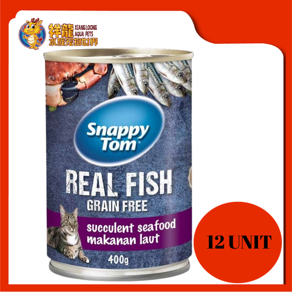 SNAPPY TOM SUCCULENT SEAFOOD 400G X 12UNIT