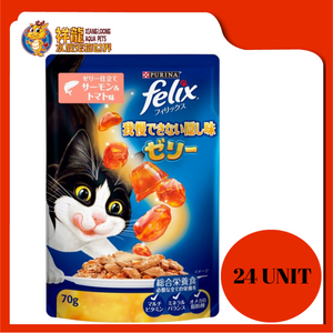 PURINA FELIX SENSATION SALMON&TOMATO 24 UNIT X 85G