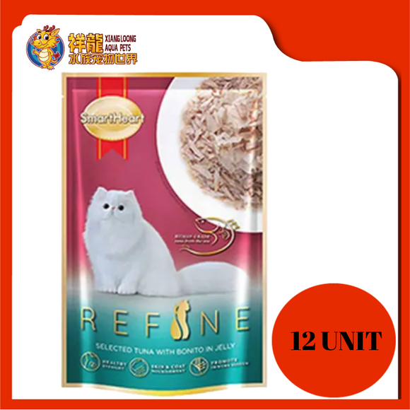 REFINE SELECTED TUNA W BONITO IN JELLY (12 UNIT X 70G)