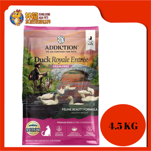 ADDICTION DUCK ROYALE ENTREE GRAIN FREE 4.5KG