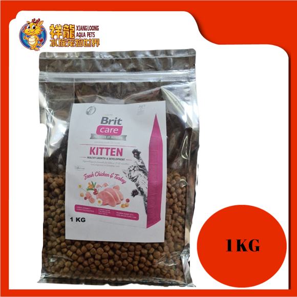 BRIT CARE KITTEN HEALTHY GROWTH 1KG REPACK