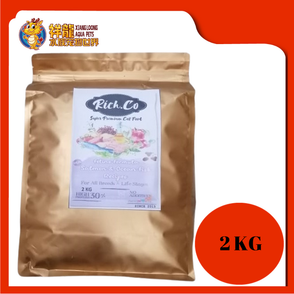 RICH CO SALMON & OCEAN FISH 2KG REPACK