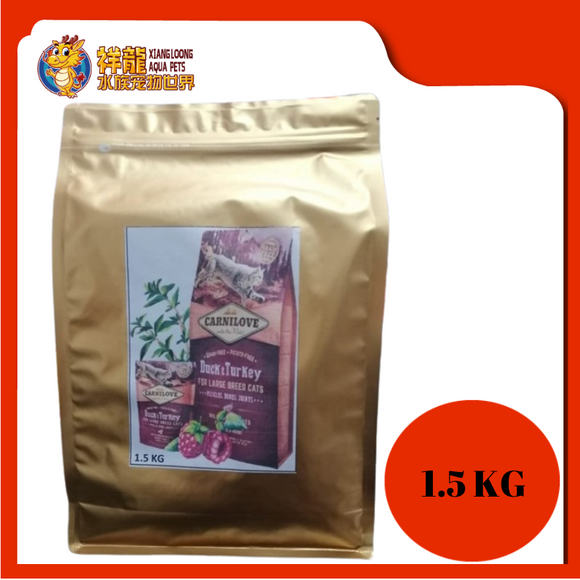 CARNILOVE LARGE BREED DUCK & TURKEY 1.5KG REPACK