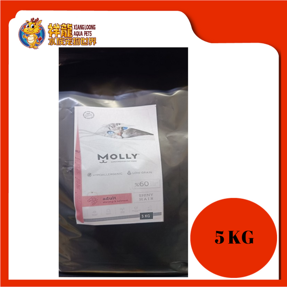 MOLLY SHRIMP & SALMON 5KG REPACK