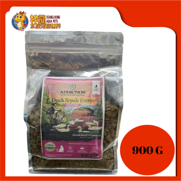 ADDICTION DUCK ROYALE ENTREE GRAIN FREE 900G REPACK
