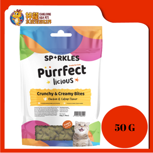 SPARKLES CRUNCHY & CREAMY CHICKEN & CATNIP 50G