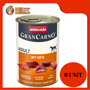 GRANCARNO ADULT DUCK 400G X 6UNIT