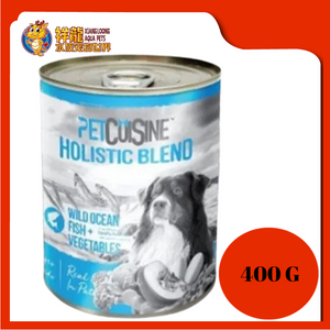 PETCUISINE HOLISTIC BLEND OCEAN FISH + VEGETABLES 400G