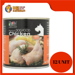 BARK PREMIUM DOG CAN FOOD CHICKEN 680G  X 12 UNITS