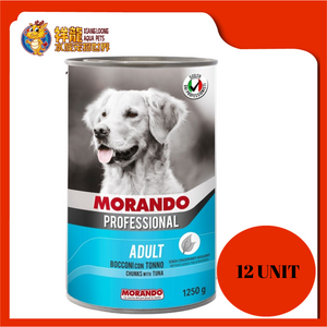 MORANDO PROFESSIONAL CHUNKS TUNA 1250G X 12UNIT