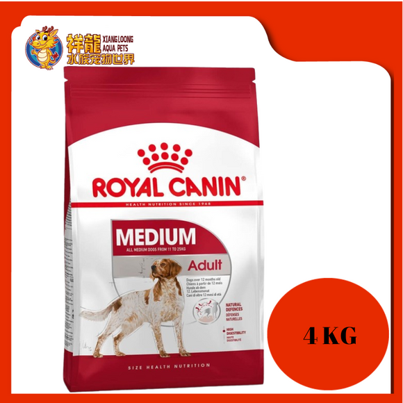 ROYAL CANIN MEDIUM ADULT 4KG