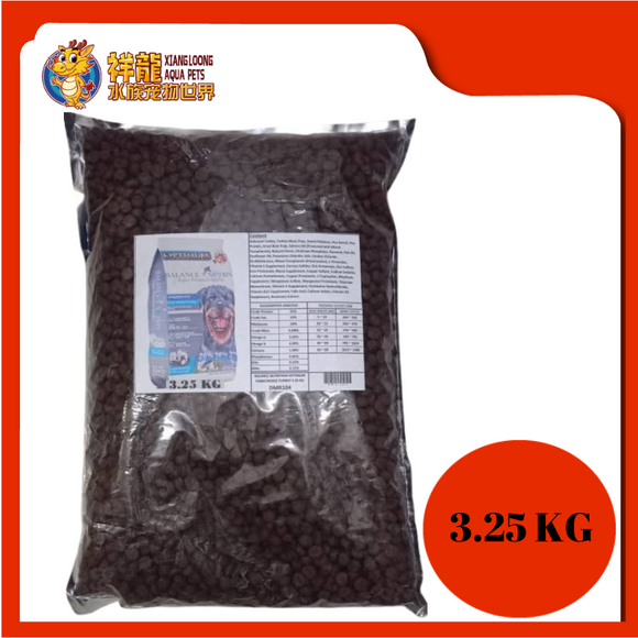 BALANCE NUTRITION OPTIMUM TURKEY 3.25KG REPACK