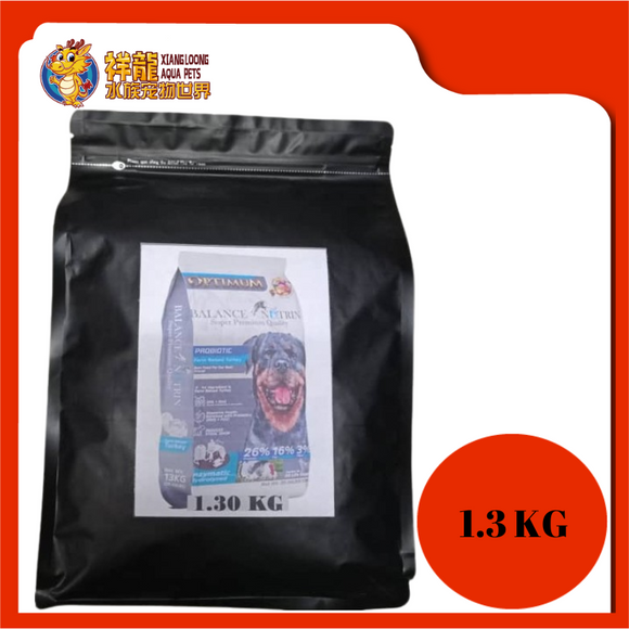 BALANCE NUTRITION OPTIMUM TURKEY 1.30KG REPACK