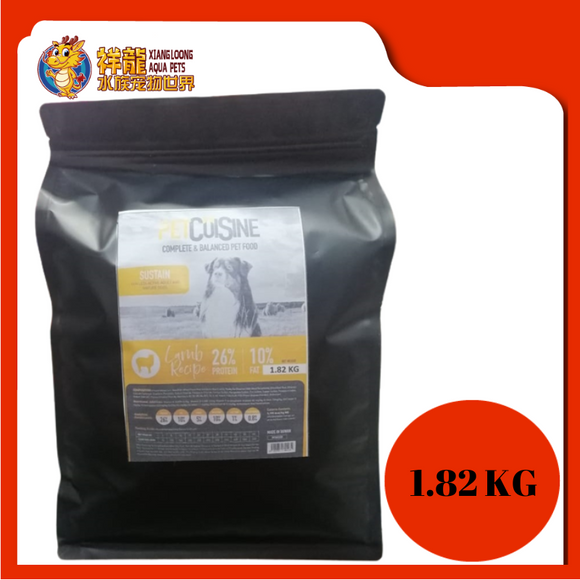 PET CUISINE SUSTAIN LAMB 1.82KG REPACK