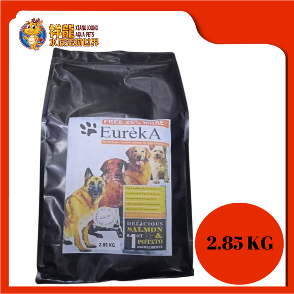 EUREKA DOG SALMON 2.85KG REPACK