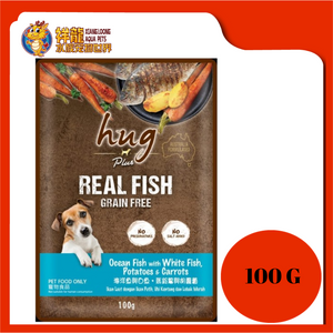 HUG OCEANFISH,WHITEFISH,POTATO & CARROT 100G X 24UNIT