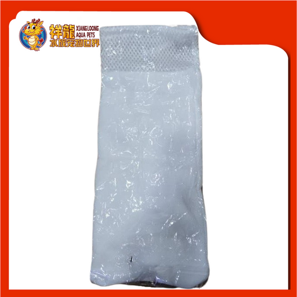 WHITE FILTER BAG 29CM X 11CM