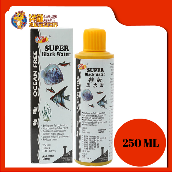 SUPER BLACK WATER 250ML