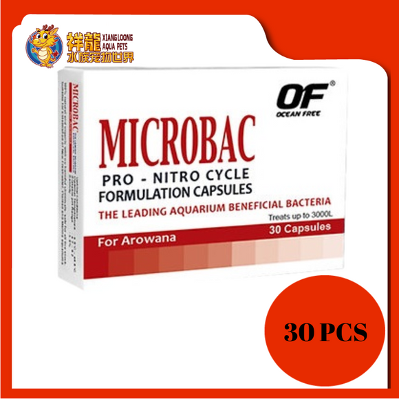 OF MICROBAC FOR AROWANA [30CAPSULES]