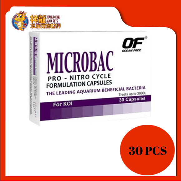 OF MICROBAC FOR KOI [30CAPSULES]
