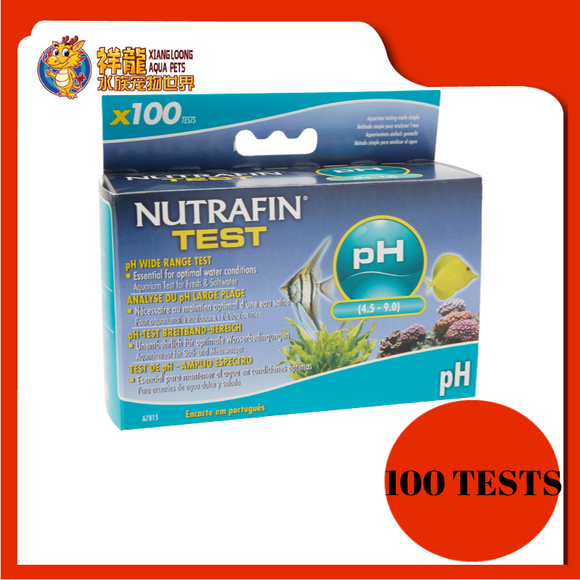 NUTRAFIN PH WIDE RANGE 4.5-9.0 TEST {A7815}