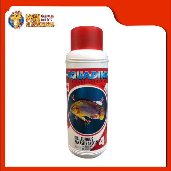AQUADINE GILL FUNGUS PARASITE SPECIAL 200ML