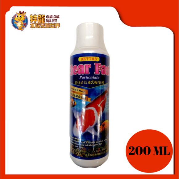 BETTAS CLEAR FAST 200ML [M-3342]