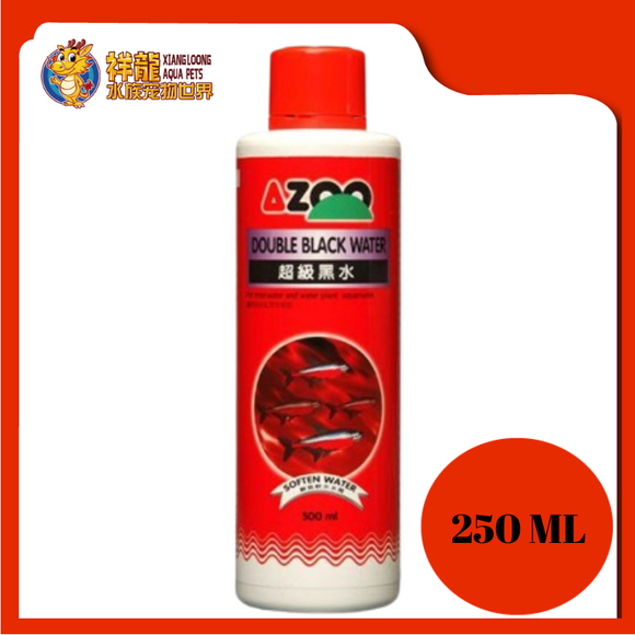 AZOO DOUBLE BLACK WATER 250ML
