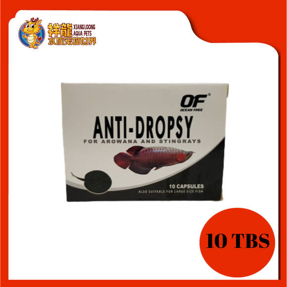 OF ANTI-DROPSY FOR AROWANA AND STINGRAYS