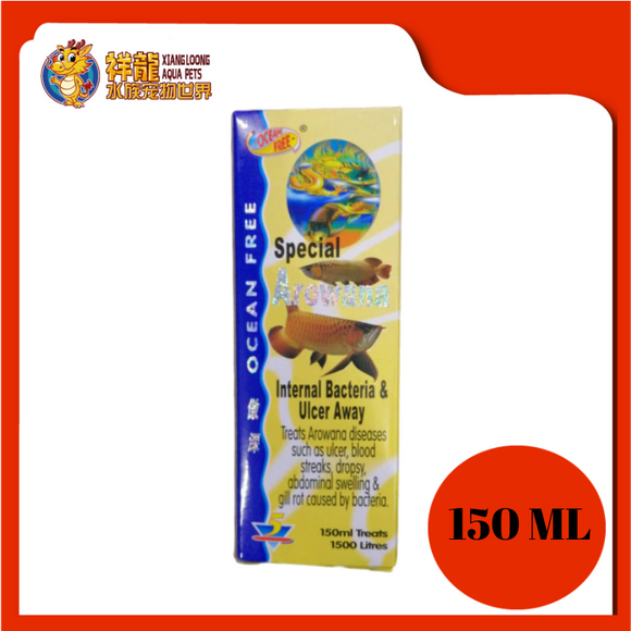 OF SPECIAL AROWANA INTERNAL BACTERIA & ULCER