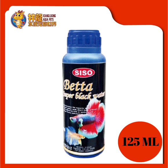 SISO BETTA [B] BLACK WATER 125ML [WS-35]