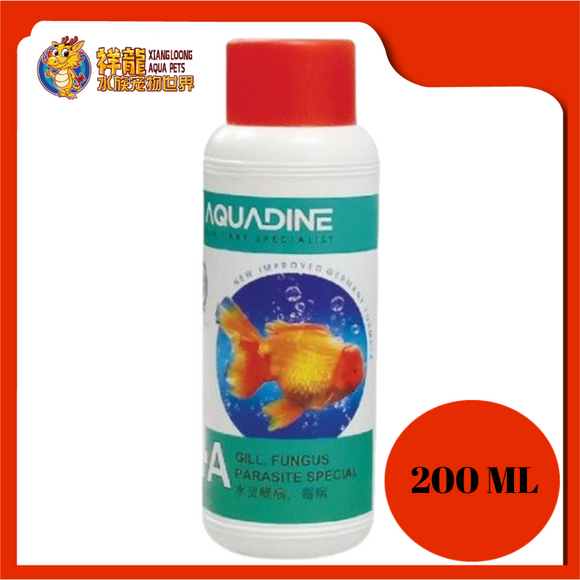 AQUADINE GILL , FUNGUS , PARASITE 200ML
