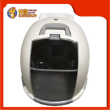 OPEN-FRONT CAT HOODED PAN {CP6007/C-014} [CAT TOILET]