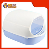 HOODED CAT LITTER TRAY 42CM x 32CM x 28CM [CAT TOILET]