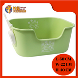 CAT LITTER TRAY 50CM x 40CM x 22CM [CAT TOILET]