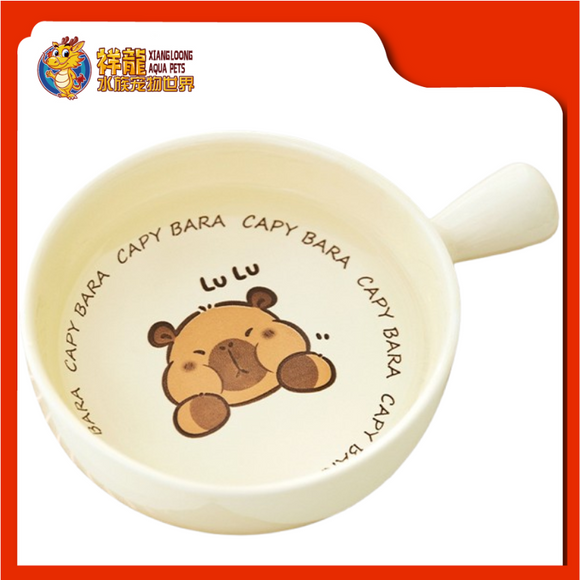 CAPYBARA CERAMIC BOWL (WHITE) 15.5CM