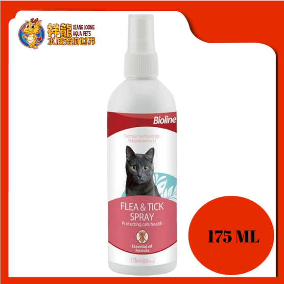 BIOLINE FLEA & TICK SPRAY 175ML [2442]